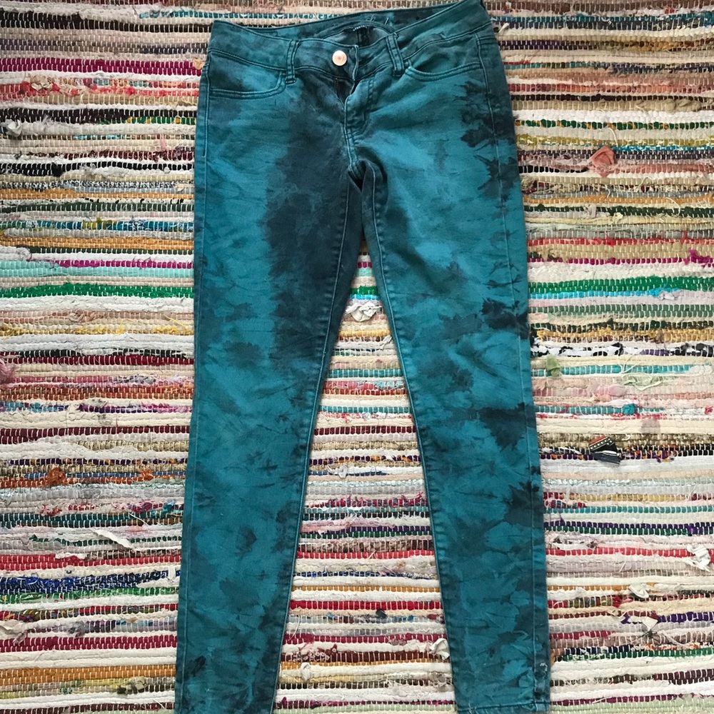 American Eagle tie dye jeans